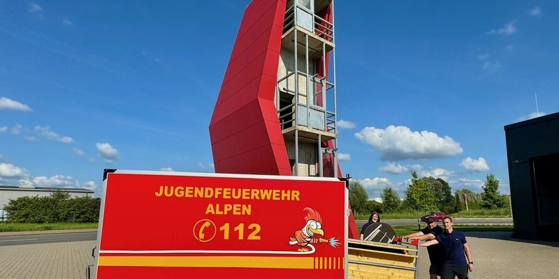 FW Alpen: Kreiszeltlager 2024 der Jugendfeuerwehren in Alpen - Foto: presseportal.de