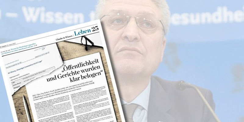 RKI-Files: Öffentlichkeit und Gerichte wurden klar belogen - Foto: presseportal.de
