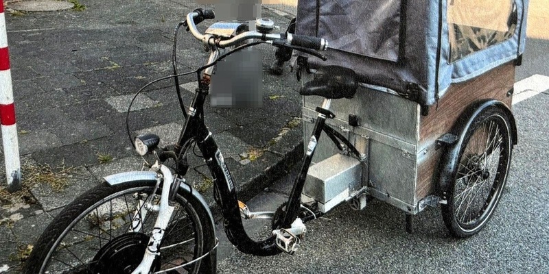 POL-PB: Etliche Verstöße bei Fahrradkontrollen festgestellt - Selbstgebautes Transport-Elektro-Dreirad stillgelegt - Foto: presseportal.de
