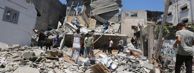 Israels Luftwaffe flog nach eigenen Angaben erneut einen Angriff gegen eine Hamas-Einsatzzentrale. (Archivbild) - Foto: Omar Ashtawy/APA Images via ZUMA Press Wire/dpa