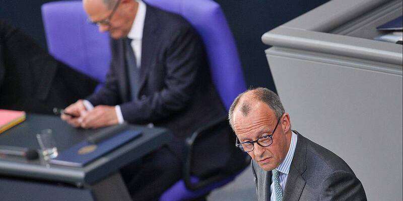 Scholz und Merz (Archiv) - Foto: über dts Nachrichtenagentur