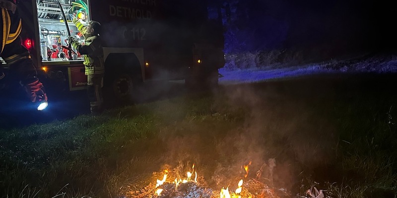 FW-DT: Unklarer Feuerschein in Nienhagen - Foto: presseportal.de