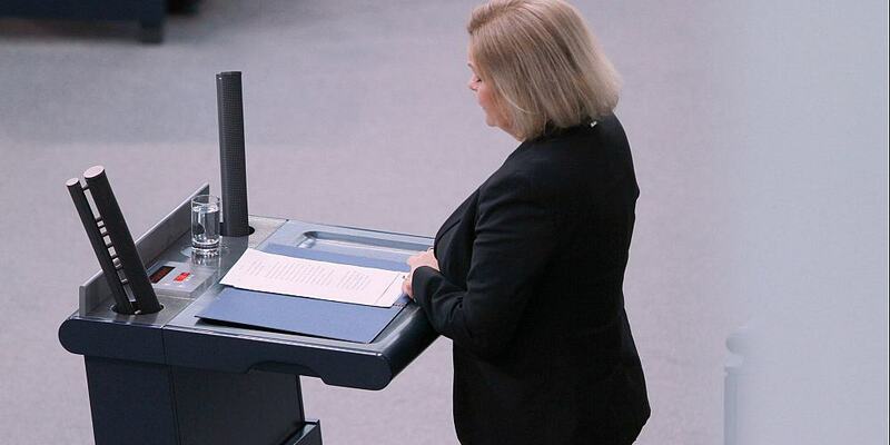 Nancy Faeser (Archiv) - Foto: über dts Nachrichtenagentur