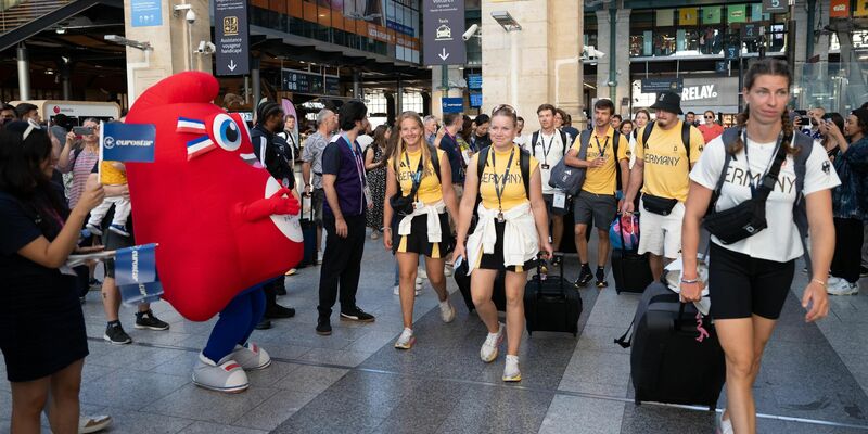 Viele Sportlerinnen und Sportler ruhen sich erst einmal aus. - Foto: Sebastian Kahnert/dpa