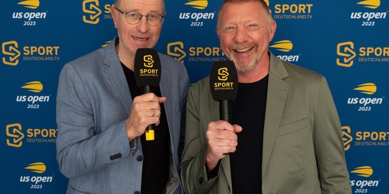 US Open 2024: Sportdeutschland.TV präsentiert Übertragungskonzept und ein hochkarätiges Kommentatoren-Team um Boris Becker, Mischa Zverev und Matthias Stach - Foto: presseportal.de