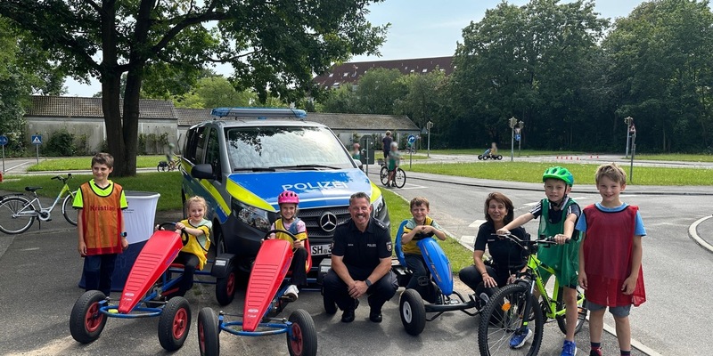 POL-HL: Lübeck/Ostholstein Ferien auch in der Jugendverkehrsschule - aber mit Programm - Foto: presseportal.de