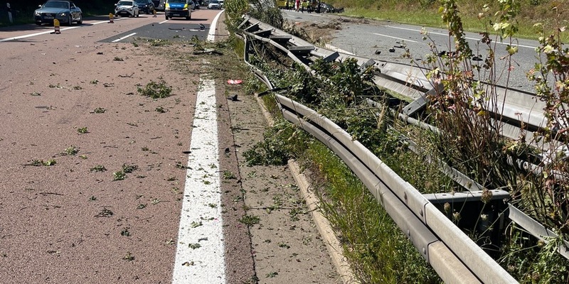POL-GÜ: Verkehrsbehinderungen aufgrund eines Verkehrsunfalls auf der BAB20 Fahrtrichtung Lübeck - Hinweis auf Geschwindigkeitsreduzierung - Foto: presseportal.de