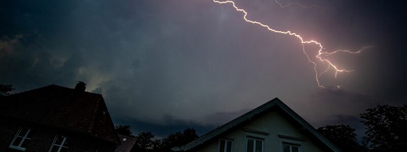 Nach der Hitze gab es Unwetter in Deutschland. - Foto: Hauke-Christian Dittrich/dpa