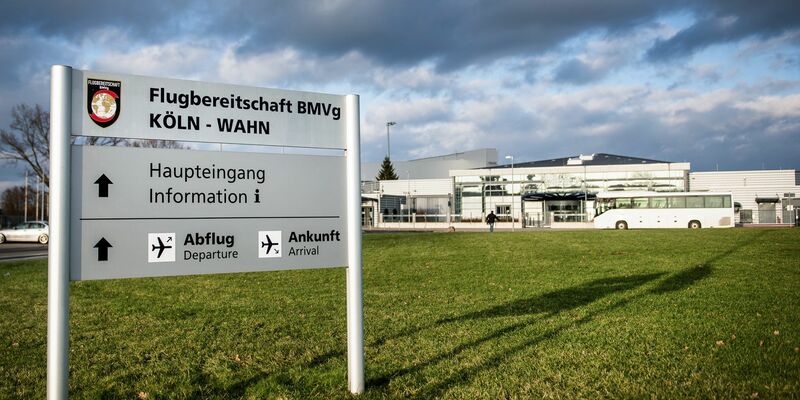 Die Flugbereitschaft auf dem Militärflughafen Köln-Wahn ist für die Reisen der Bundesregierung zuständig. (Archivbild) - Foto: picture alliance / dpa