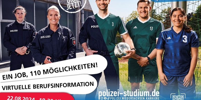 POL-LG: Virtuelle Berufsinformation der Polizei Niedersachsen - Foto: presseportal.de
