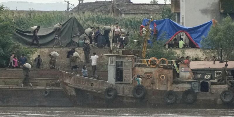 Regenmassen bedrohen Ernte in Nordkorea - Foto: Kyodo/dpa