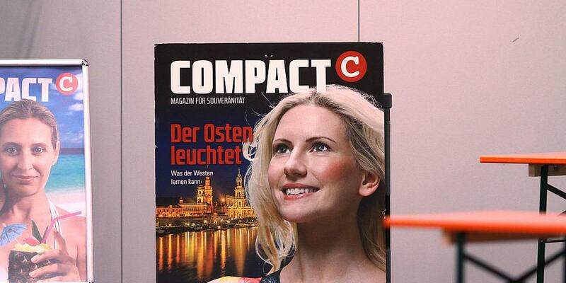 Compact-Stand auf AfD-Parteitag (Archiv) - Foto: über dts Nachrichtenagentur