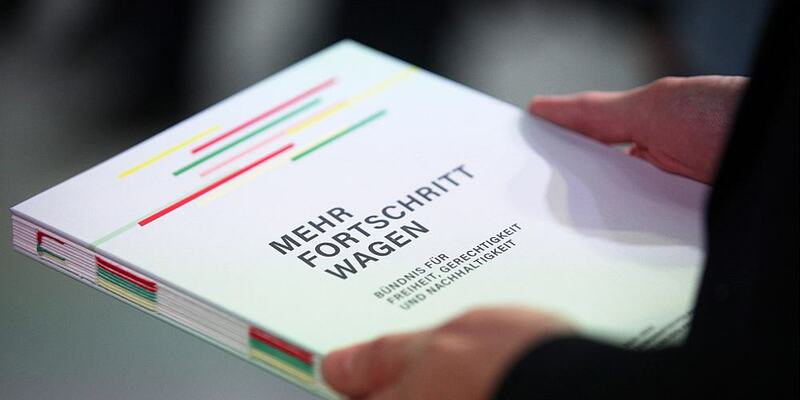 Ampel-Koalitionsvertrag (Archiv) - Foto: über dts Nachrichtenagentur