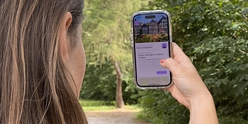 Per App durch die nächste Kleinstadtperle - Foto: presseportal.de