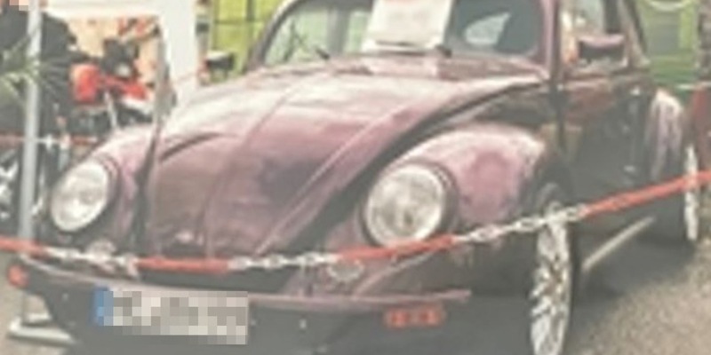 POL-ME: Lilafarbener VW Käfer aus Garage gestohlen - die Polizei ermittelt - Haan - 2408057 - Foto: presseportal.de