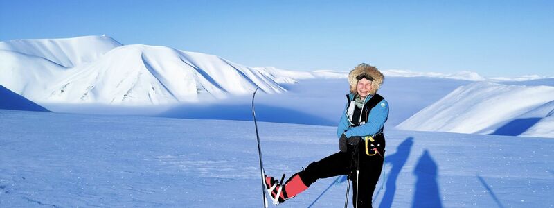 Rabea Rogge lernte auf Spitzbergen mehrere Menschen kennen, die nun mit ihr ins All fliegen wollen. - Foto: privat/dpa