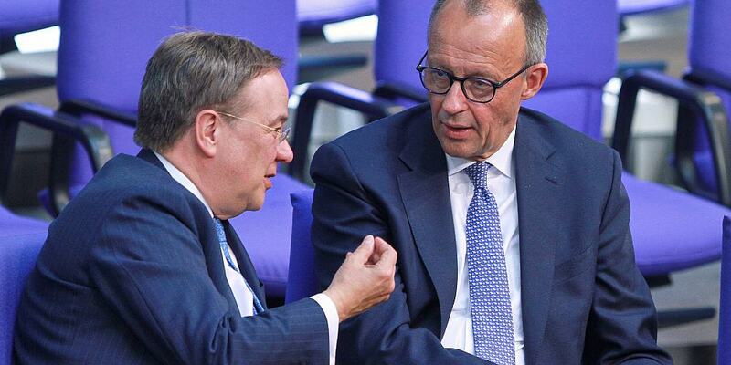 Armin Laschet und Friedrich Merz (Archiv) - Foto: über dts Nachrichtenagentur