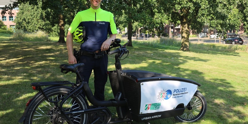 POL-VIE: Gemeinsame Meldung von VHS Kreis Viersen und Polizei Viersen: Erstes Lastenradtraining im Kreis - Foto: presseportal.de