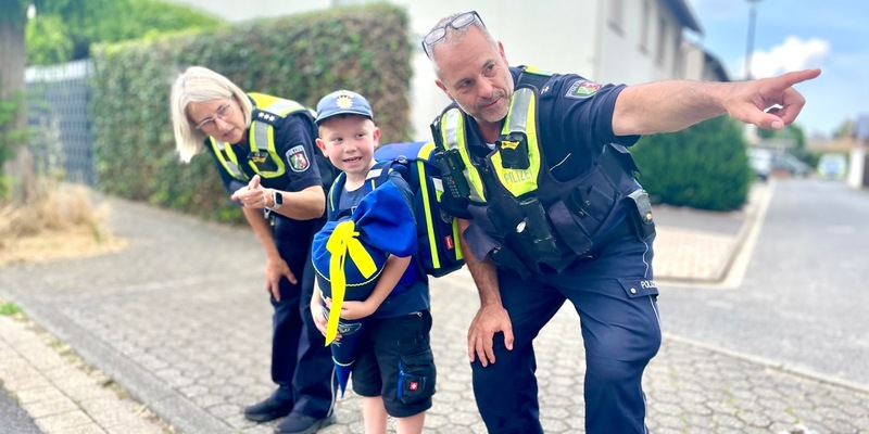 POL-EU: Polizei informiert zum Schulstart - Gemeinsam für einen sicheren Schulweg - Foto: presseportal.de