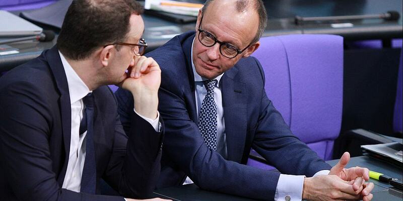 Jens Spahn und Friedrich Merz (Archiv) - Foto: über dts Nachrichtenagentur