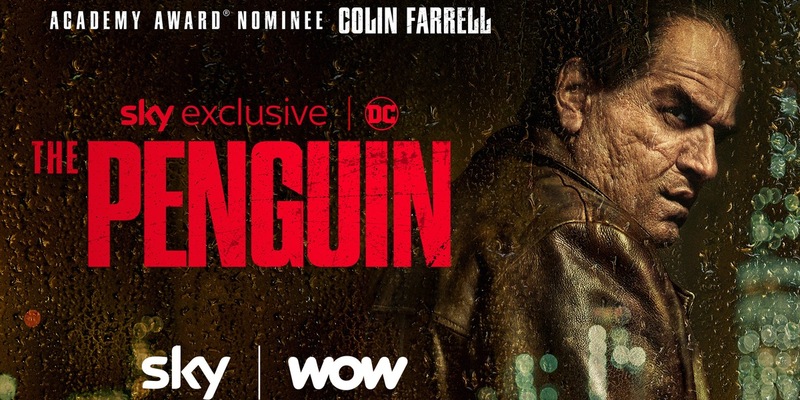 Neues Keyart von The Penguin mit Colin Farrell veröffentlicht - ab 20. September bei Sky und WOW - Foto: presseportal.de