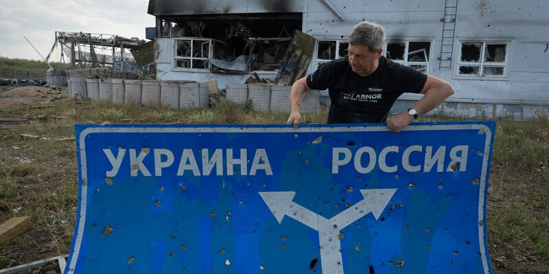 Die russische Stadt Sudscha im Gebiet Kursk wird seit fast sechs Monaten von ukrainischen Soldaten kontrolliert. (Archivbild) - Foto: Uncredited/AP/dpa