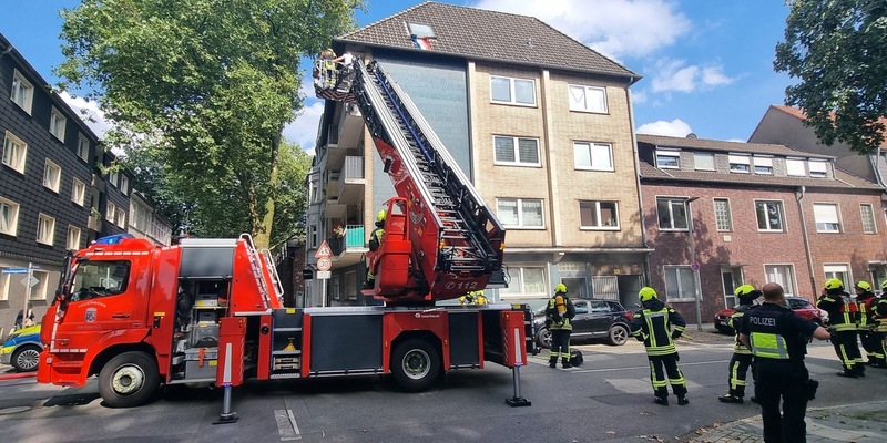 FW-OB: Kellerbrand auf der Siebenbürgen Straße - Foto: presseportal.de