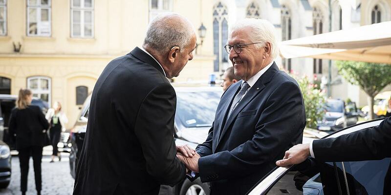 Tamás Sulyok und Frank-Walter Steinmeier am 19.08.2024 - Foto: Steins, Sandra/BPA, über dts Nachrichtenagentur