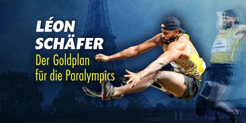 Sportclub Story: ein Porträt über Para-Leichtathlet Léon Schäfer / Sportclub Story Jetzt erst recht: Léon Schäfers Goldplan für die Paralympics - Foto: presseportal.de