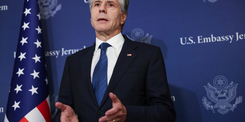 US-Außenminister Antony Blinken.  - Foto: Kevin Mohatt/Pool Reuters/AP/dpa