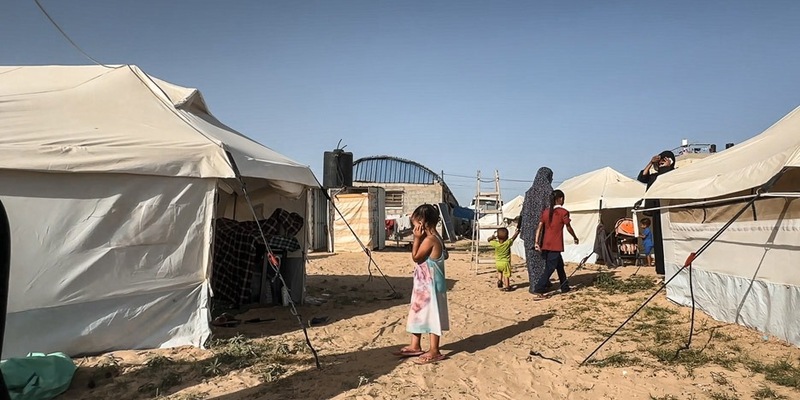 Gaza: Notlager der SOS-Kinderdörfer in humanitärer Zone von Beschuss getroffen / Hilfsorganisation in großer Sorge um das Leben der Kinder - Foto: presseportal.de
