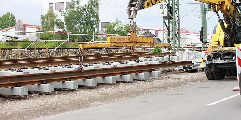 Bahn-Baustelle in Halle-Kanena (Archiv) - Foto: über dts Nachrichtenagentur