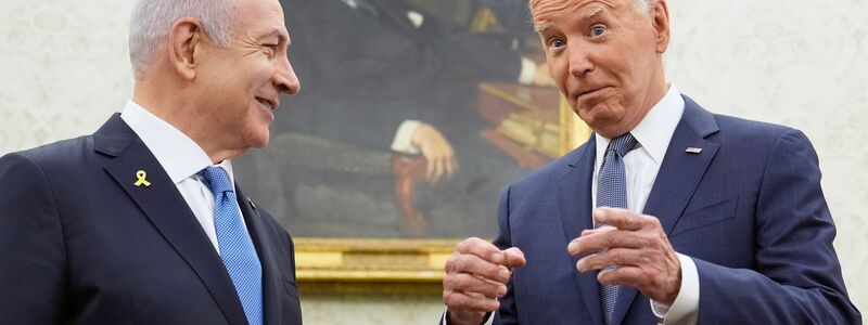 Biden hat in einem Telefonat die Dringlichkeit eines Deals betont. - Foto: Susan Walsh/AP/dpa