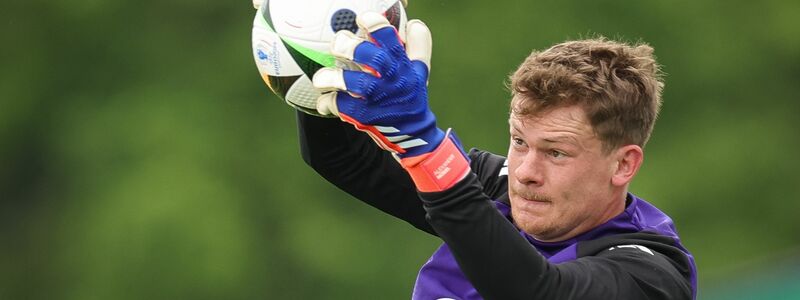 Alexander Nübel trainierte bereits mit dem DFB-Team- - Foto: Christian Charisius/dpa