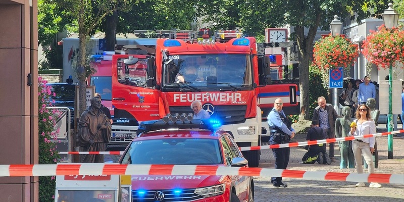 FW Rheingau-Taunus: Gasgeruch in der Idsteiner Innenstadt - Foto: presseportal.de