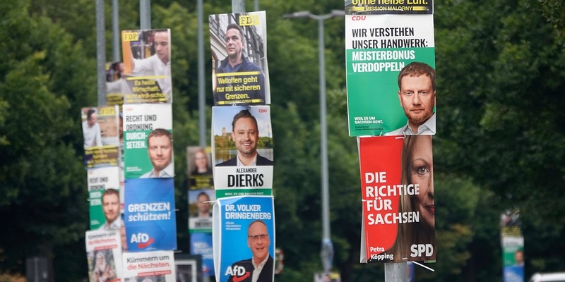 +++ Achtung Sperrfrist (Print, Radio und Online): 18.00 Uhr +++ARD-Vorwahlbefragung Sachsen: Knappes Rennen zwischen CDU und AfD - Foto: presseportal.de