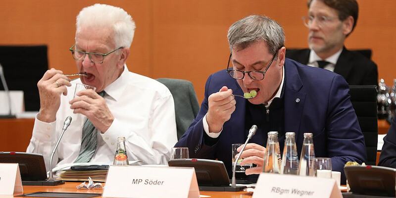 Winfried Kretschmann und Markus Söder (Archiv) - Foto: über dts Nachrichtenagentur