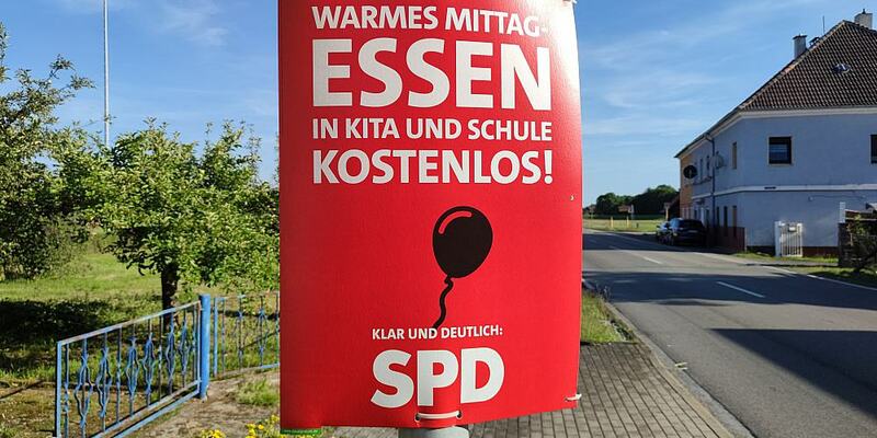 SPD-Wahlplakat zur Landtagswahl in Thüringen (Archiv) - Foto: über dts Nachrichtenagentur