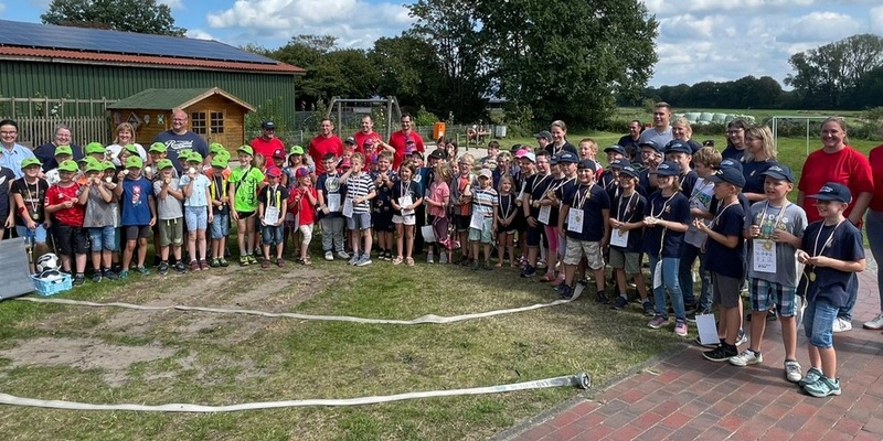 FW-OLL: Kreiskinderfeuerwehrtag in der Gemeinde Ganderkesee - Ein voller Erfolg in Bergedorf (Korrektur Namen) - Foto: presseportal.de