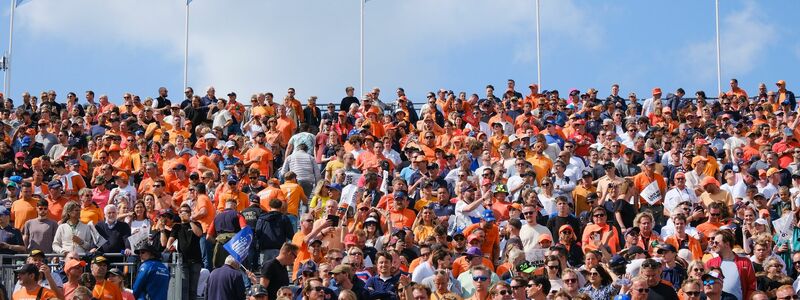 Das Formel-1-Rennen der Niederlande: ein Fan-Magnet in Orange. - Foto: Patrick Post/AP/dpa