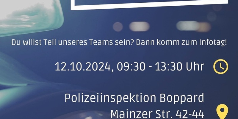 POL-PDKO: Berufswunsch Polizist/in? Polizei Boppard gewährt Blick hinter die Kulissen - Foto: presseportal.de