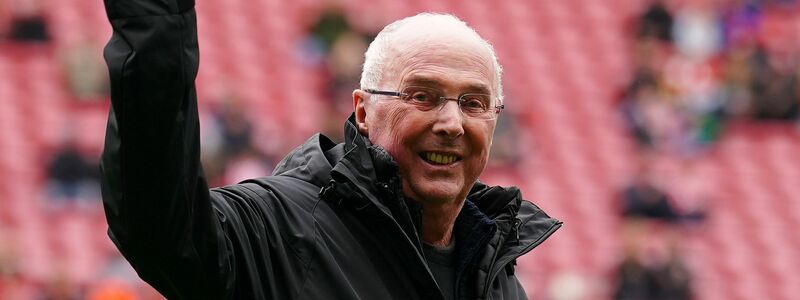 Sven-Göran Eriksson bei seinem Abschied in Liverpool. - Foto: Peter Byrne/PA Wire/dpa