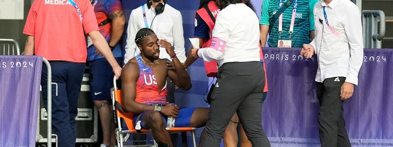 Auch US-Sprinter Noah Lyles hatte in Paris mit einer Corona-Infektion zu kämpfen. - Foto: Matthias Schrader/AP