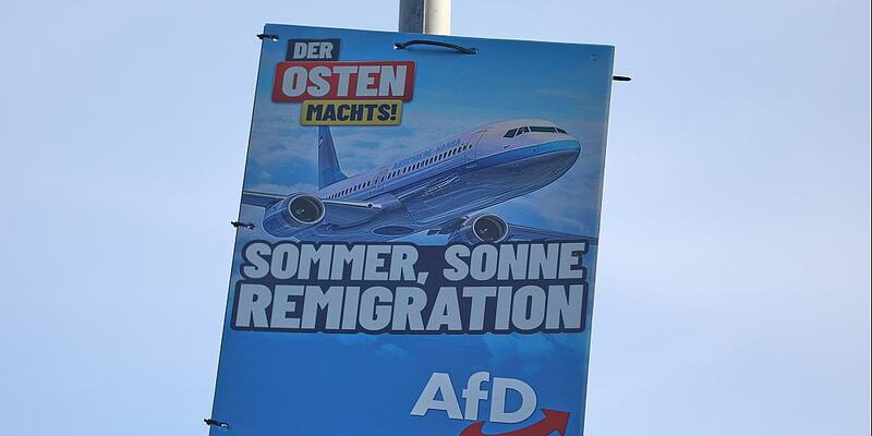 AfD-Wahlplakat zur Landtagswahl in Thüringen (Archiv) - Foto: über dts Nachrichtenagentur