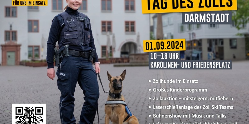 HZA-DA: Tag des Zolls 2024 in Darmstadt Ein Tag voller Erlebnisse: Der Zoll lädt nach Darmstadt ein! - Foto: presseportal.de
