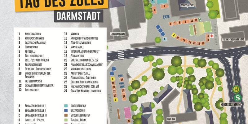 HZA-F: Tag des Zolls 2024 in Darmstadt Ein Tag voller Erlebnisse: Der Zoll lädt nach Darmstadt ein - Foto: presseportal.de