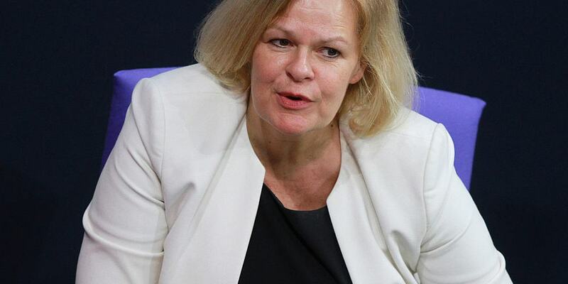 Nancy Faeser (Archiv) - Foto: über dts Nachrichtenagentur