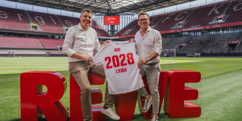 FC und REWE Group verlängern exklusive Haupt- und Trikotpartnerschaft vorzeitig / Langfristiges Engagement bis Sommer 2028 unterstreicht starke Verbundenheit - Foto: presseportal.de