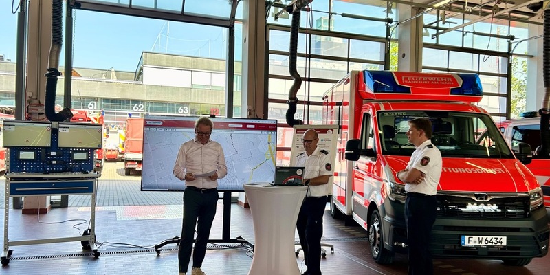 FW-F: Neues Blaulicht-Navi - noch schneller am Einsatzort - Foto: presseportal.de