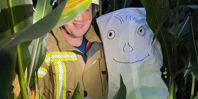 FW-OLL: Feuerwehr Düngstrup trainiert erfolgreich die Rettung eines vermissten Kindes aus einem Maisfeld - Foto: presseportal.de